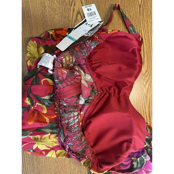 Vintage R&K Originals Womens Sundress Size 16 Floral Hawaii Tropical Beach VACA - Picture 10 of 15